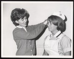 Jeri Felix, Class of 1965 Designs Nursing Cap, Westbrook Junior College, 1965 by Wendell White Studio