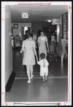Two Nursing Students with Pediatric Patient, Westbrook College, 1976