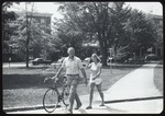 Walking with a Bicycle, Westbrook College, 1979