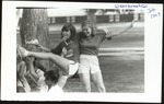 Two Students Kick It Up, Westbrook College, Circa 1987