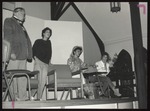Drama Club Rehearsal, Ludcke Auditorium, Westbrook College, 1987