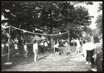 Volleyball Game on the Green, Westbrook College, Sept 1985